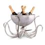 Plats et saladiers - Octopus Pewter Steel Ice Tub Punchbowl - VAGABOND HOUSE