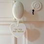 Decorative objects - Porcelain wall jewelry - BAUBELS
