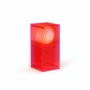 Lampes de bureau  - Lampe LOP petit rectangle en acrylique rose électrique - BANG