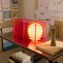 Lampes de bureau  - Lampe LOP petit rectangle en acrylique rose électrique - BANG