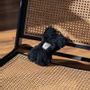 Decorative objects - Natural Woolen Dog Toy: Bone - Charcoal - MELLOW CONCEPT STORE