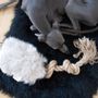 Objets de décoration - Jouet à Tirer en Peau de Mouton Naturelle – Beige - MELLOW CONCEPT STORE