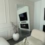 Mirrors - Extra Large Full Length Mirror With White Frame (110x210cm) - SCANDINAVIAN GLASSFACTORY