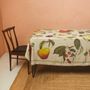 Table cloths - ORCHARD FRUITS ǀ 100% Linen Tablecloth - LINOROOM 100% LINEN TEXTILES