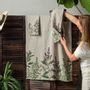 Serviettes de bain - Serviette de Baine en Lin Lavé │ HERBES FINES - LINOROOM 100% LINEN TEXTILES