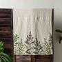 Serviettes de bain - Serviette de Baine en Lin Lavé │ HERBES FINES - LINOROOM 100% LINEN TEXTILES
