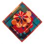 Foulards et écharpes - Écharpe \ « Flower Splash 70ties - SKARF VIENNA