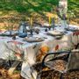 Nappes - CHAMPIGNONS ǀ Nappe en 100% lin lavé - LINOROOM 100% LINEN TEXTILES