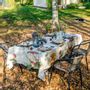 Nappes - CHAMPIGNONS ǀ Nappe en 100% lin lavé - LINOROOM 100% LINEN TEXTILES