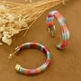 Jewelry - Two-Tone Earrings - MERVEILLES DU MONDE BIJOUX