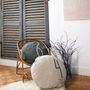 Coussins - Housse de coussin SHININGTYPO0 D63cm - BED AND PHILOSOPHY