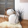 Coussins - Housse de coussin SHININGTYPO0 D63cm - BED AND PHILOSOPHY
