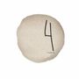 Cushions - Cushion cover SHININGTYPO4 D63cm - BED AND PHILOSOPHY