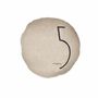 Cushions - Cushion cover SHININGTYPO5 D63cm - BED AND PHILOSOPHY