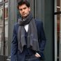 Foulards et écharpes - Écharpe homme gris INIS MOR - AV08 PARIS
