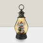 Nativity scenes and santons - LED Nativity Lantern – Angel with Holy Family & Glitter Glow - BLUE STAR B.V.
