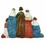 Crèches et santons - Crèche Compacte – Figurine Peinte à la Main en Une Seule Pièce - BLUE STAR B.V.