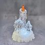 Nativity scenes and santons - Crystal-Style LED Nativity with Candle Light - BLUE STAR B.V.