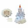 Nativity scenes and santons - Crystal-Style LED Nativity with Candle Light - BLUE STAR B.V.