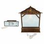 Nativity scenes and santons - Nativity Scene Lantern with Warm LED, Glitter Effect & Timer Function - BLUE STAR B.V.