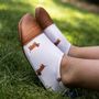 Chaussons et chaussures enfant - Chaussons souples tout terrain - Les Petits Teckels - LES PAS PETITS