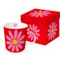 Cadeaux - Happy Flower red - PPD PAPERPRODUCTS DESIGN GMBH