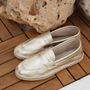 Chaussures - Leather espadrille moccasin – Handmade in Spain - ATELIER COSTÀ
