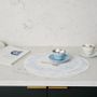Placemats - ChatGPT a dit :  Printed placemats in collaboration with Martha Stewar - CHILEWICH