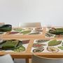 Placemats - ChatGPT a dit :  Printed placemats in collaboration with Martha Stewar - CHILEWICH