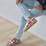 Homewear bien-être - Charentaise iconique française – pure laine semelle jute cousue main - ATELIER COSTÀ