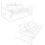 Sofas - Brown leather 2-seater sofa - ANGEL CERDÁ