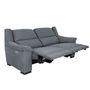 Sofas - 3 seater relax sofa in dark grey fabric - ANGEL CERDÁ