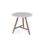Tables de jardin - Low Dining Bistro Round Table Faye - GOMMAIRE