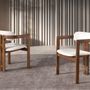 Chairs - Off-white fabric chair - ANGEL CERDÁ