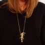 Bijoux - bijou broche CLAP COCCO le crocodile GOLD - CLAP PARIS