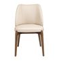 Chairs - Cream leatherette chair - ANGEL CERDÁ