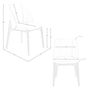 Chairs - Cream leatherette chair - ANGEL CERDÁ