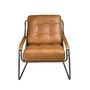 Armchairs - Brown leather armchair - ANGEL CERDÁ