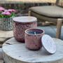 Accessoires de déco extérieure - Bougies d'extérieurs coulées à la main. - DEKOCANDLE