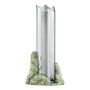 Vases - CATHARSIS, Sculptural Statement Vase for flowers in glass and stone - COKI