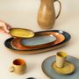 Assiettes au quotidien - Collection Flower Seeds - TERRAFINA STONEWARE