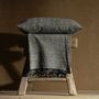 Coussins textile - COLLECTION SEMA COUSSINS & PLAIDS EN FIBRES D'ORTIE - MILLE ET CLAIRE