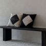 Fabric cushions - NAGA & ORIGAMI ORGANIC COTTON CUSHION COLLECTION - MILLE ET CLAIRE