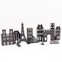 Customizable objects - Wooden DIY Memory City Kit - ENJOY THE WOOD