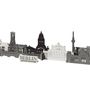 Customizable objects - Wooden DIY Memory City Kit - ENJOY THE WOOD