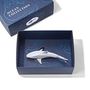 Office design and planning - Porcelain Shark Sculpture – White - OCEANSTORE DESIGN