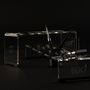 Accessoires thé et café - Deux plateaux pour 8 tasses ou verres à café - Missorium Duo - EGOUNDESIGN