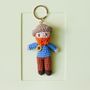 Soft toy - Crochet Vincent doll - GLOBAL AFFAIRS