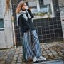 Apparel - SANDALWOOD BLUE STRIPES PANTS - POUDRE ORGANIC