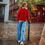 Apparel - Scarlett Red ADULT AZALEA SWEATER - POUDRE ORGANIC